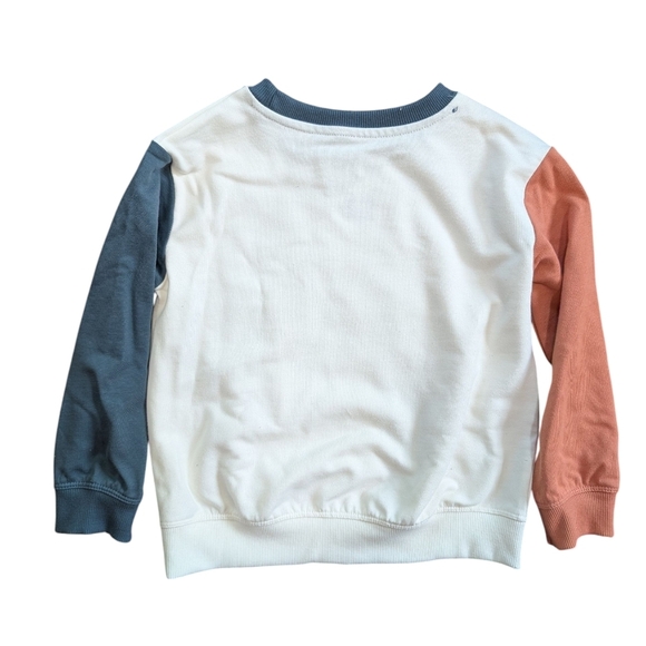 LITTLE CO American flag Organic Sweatshirt NWT - Picture 2 of 3